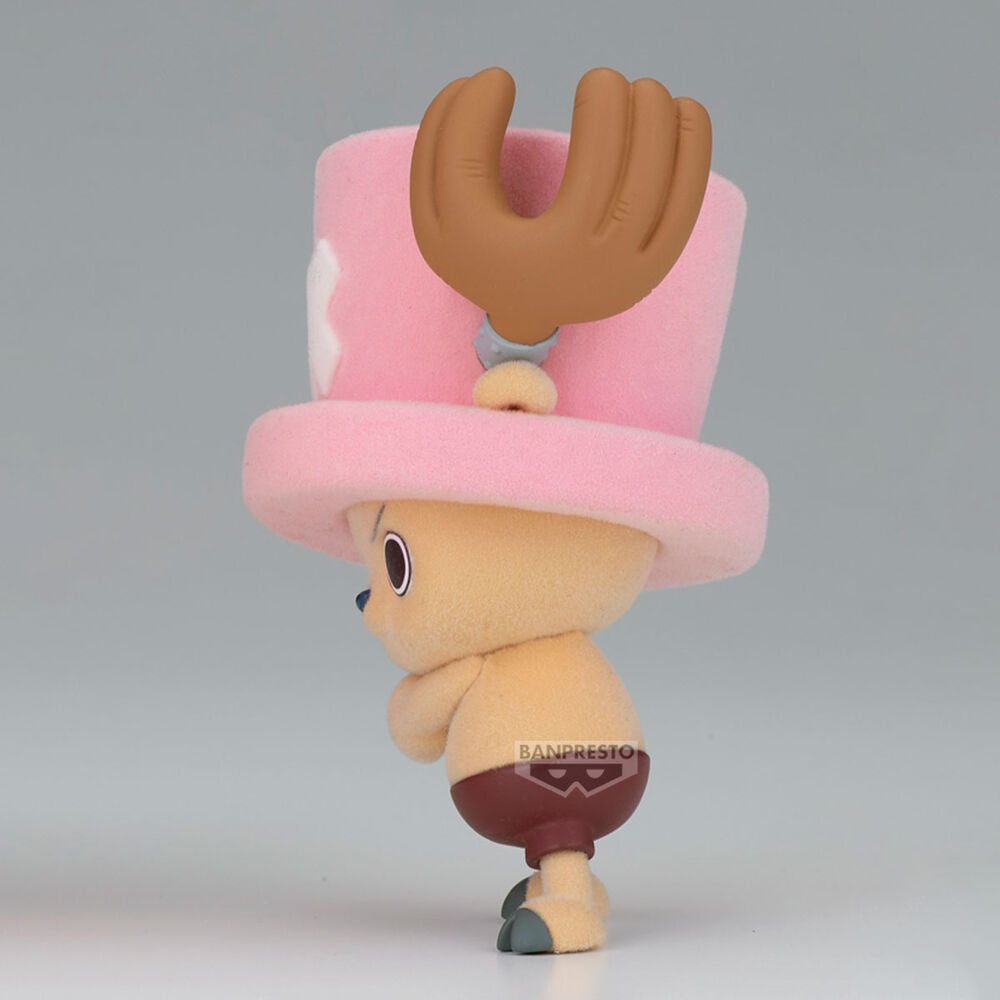 Figura Chopper B de One Piece con sombrero rosa - 4