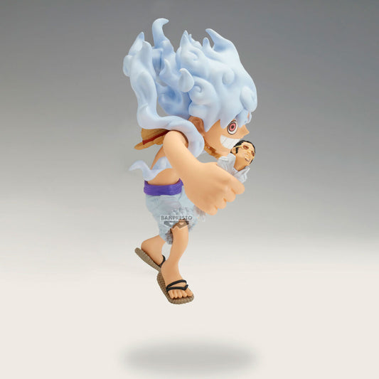 Figura Banpresto de Monkey D. Luffy con Borsalino de One Piece - 4