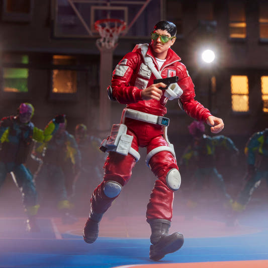 Figura articulada de Edwin Lifeline Steen G.I. Joe con uniforme de rescate rojo y blanco - 4