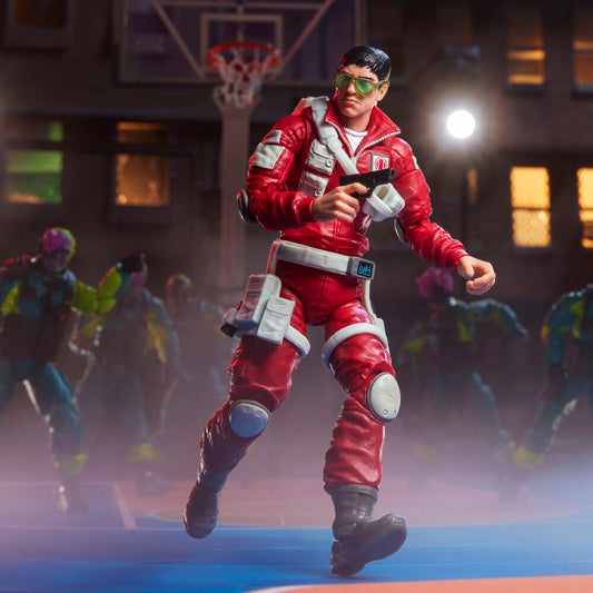 Figura articulada de Edwin Lifeline Steen G.I. Joe con uniforme de rescate rojo y blanco - 4