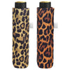 Paraguas plegables PERLETTI con estampado de leopardo