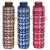 Paraguas plegables PERLETTI de microfibra con estampados multicolor surtidos