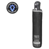 Paraguas plegable automático PERLETTI negro con funda reflectante