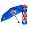 Paraguas plegable manual Spider-Man Marvel azul de 50 cm