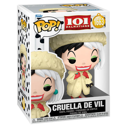 Figura Funko POP! de Cruella de Vil de Disney 101 Dálmatas - 2
