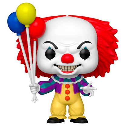 Figura Funko POP! de Pennywise 1990 con tres globos de colores