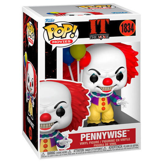 Figura Funko POP! de Pennywise 1990 con tres globos de colores - 2