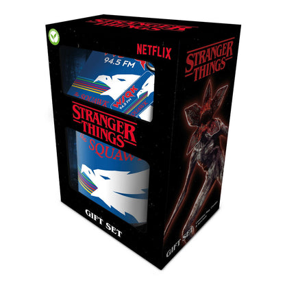 Set Stranger Things 5 con taza, posavasos y llavero The Squawk - 2