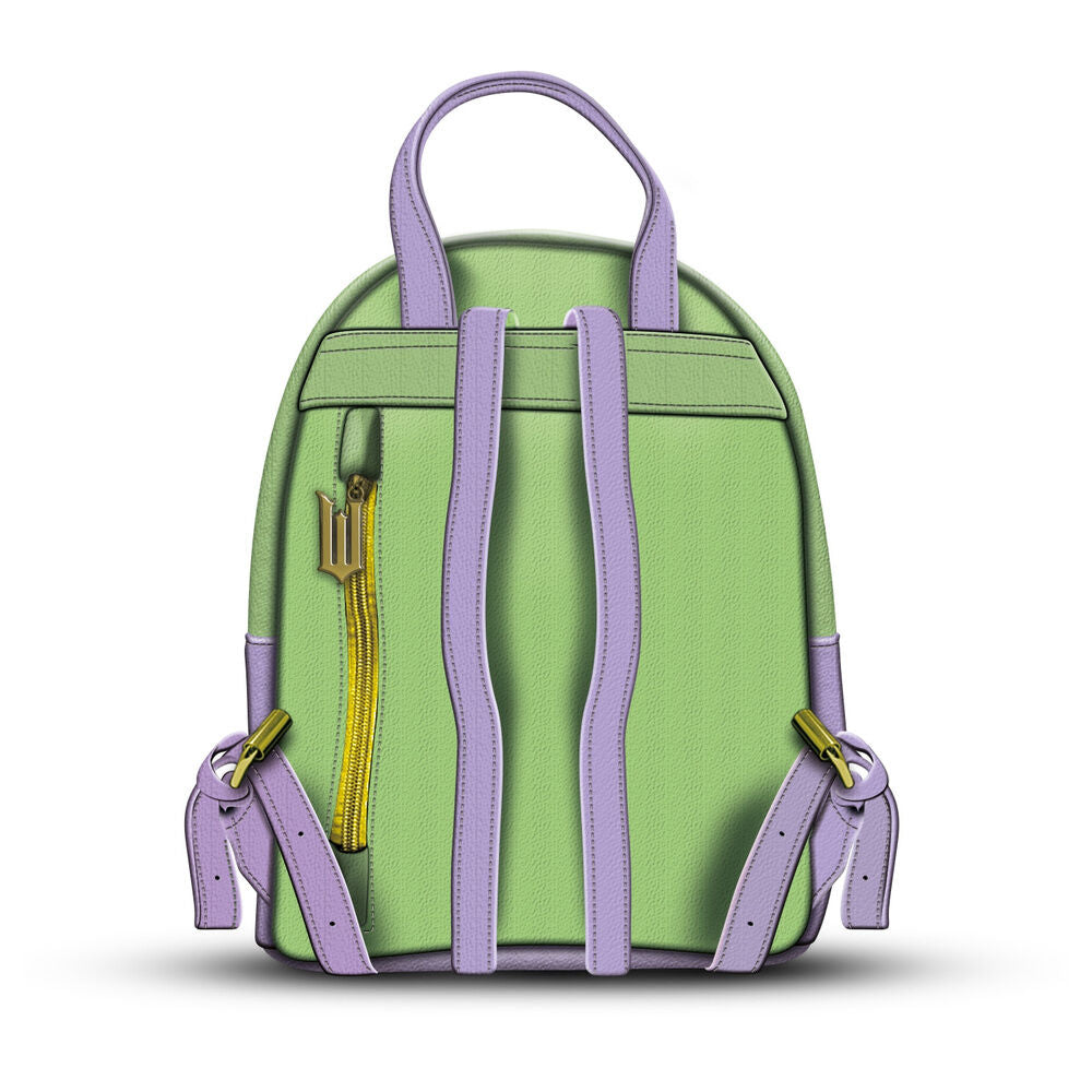 Mochila Wicked 2 verde y lila de 28 cm - 2