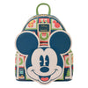 Mochila Disney Loungefly de Mickey Mouse con diseño navideño