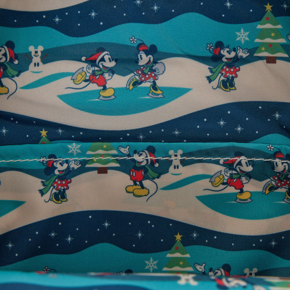Mochila Disney Loungefly de Mickey Mouse con diseño navideño - 3