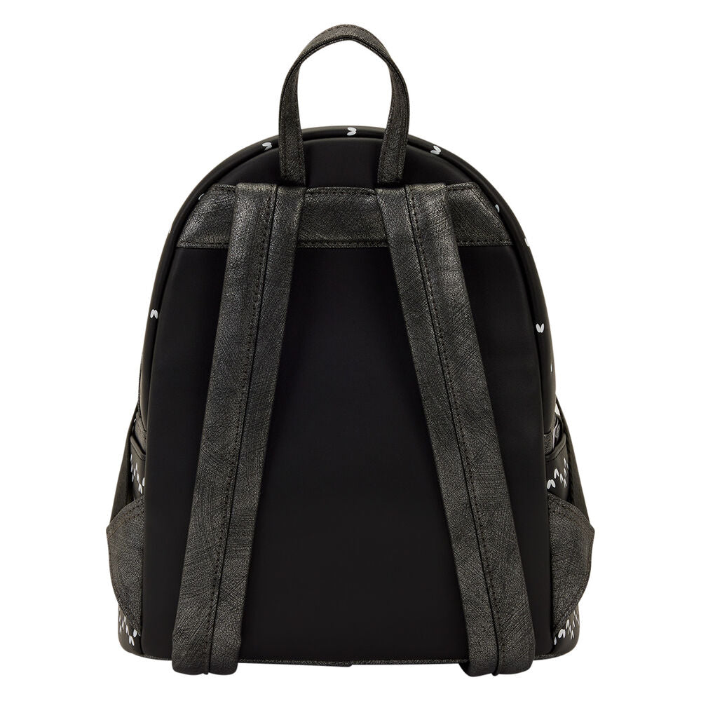 Mochila Loungefly negra de Jack Skellington con rostro de lentejuelas - 4