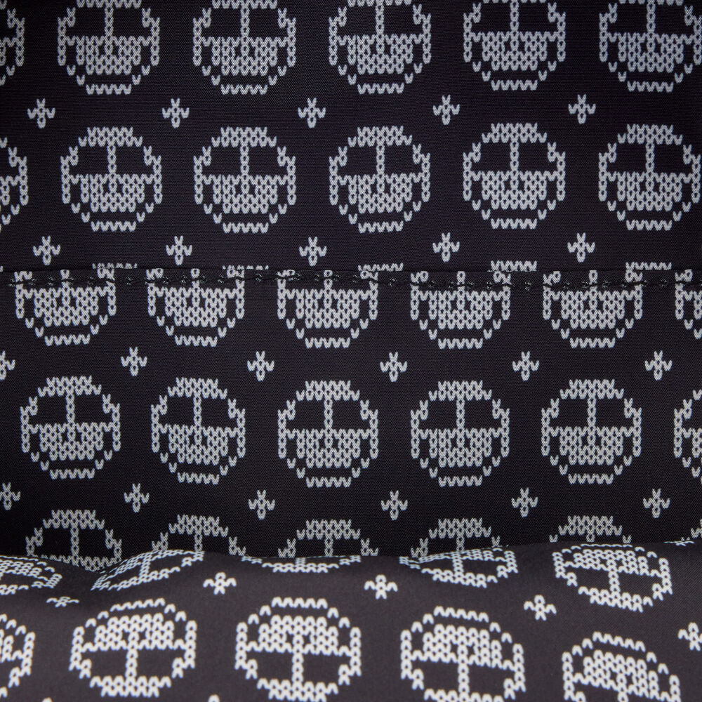 Mochila Loungefly negra de Jack Skellington con rostro de lentejuelas - 5