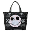 Bolso tote negro Loungefly de Jack Skellington con monedero