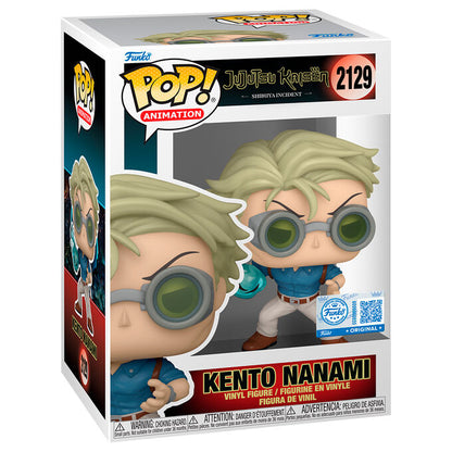 Figura Funko POP! de Kento Nanami de Jujutsu Kaisen con gafas y efecto turquesa - 2