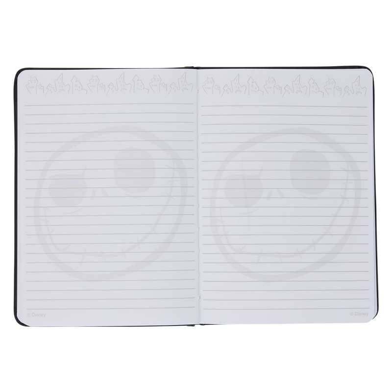 Cuaderno negro Loungefly con Jack Skellington y Zero - 3
