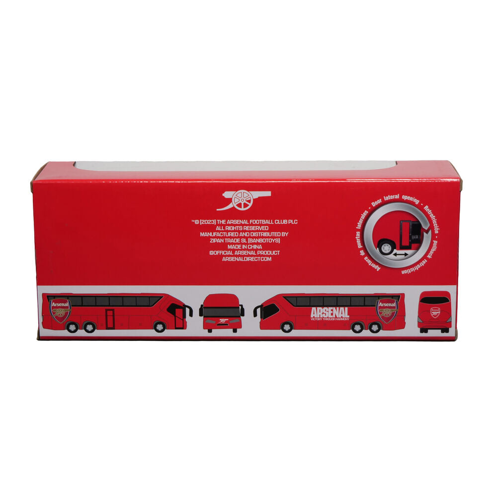 Réplica roja del autobús del Arsenal BANBO TOYS - 6