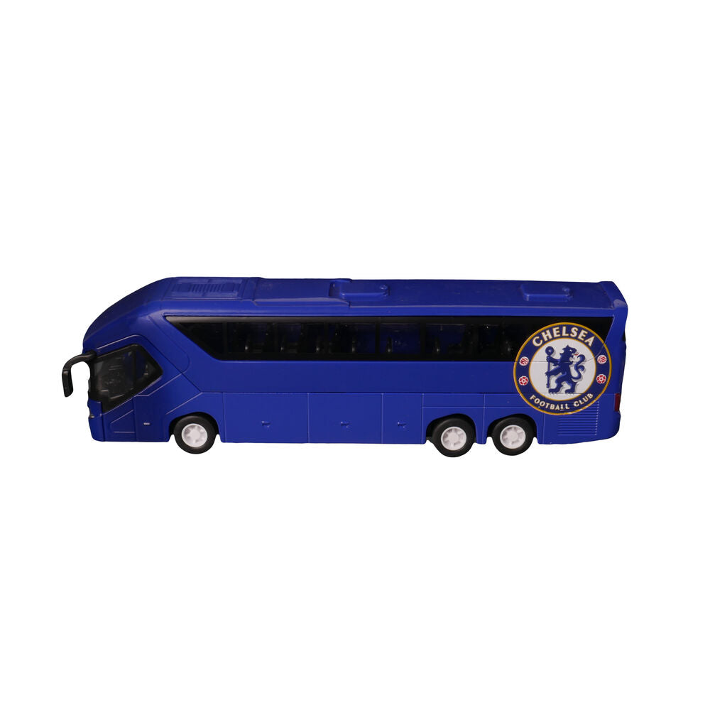 Autobús réplica azul de Chelsea BANBO TOYS con puertas laterales - 5