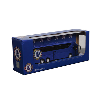 Autobús réplica azul de Chelsea BANBO TOYS con puertas laterales - 7