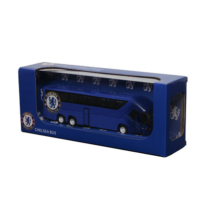 Autobús réplica azul de Chelsea BANBO TOYS con puertas laterales - 8
