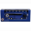 Autobús réplica azul de Chelsea BANBO TOYS con puertas laterales
