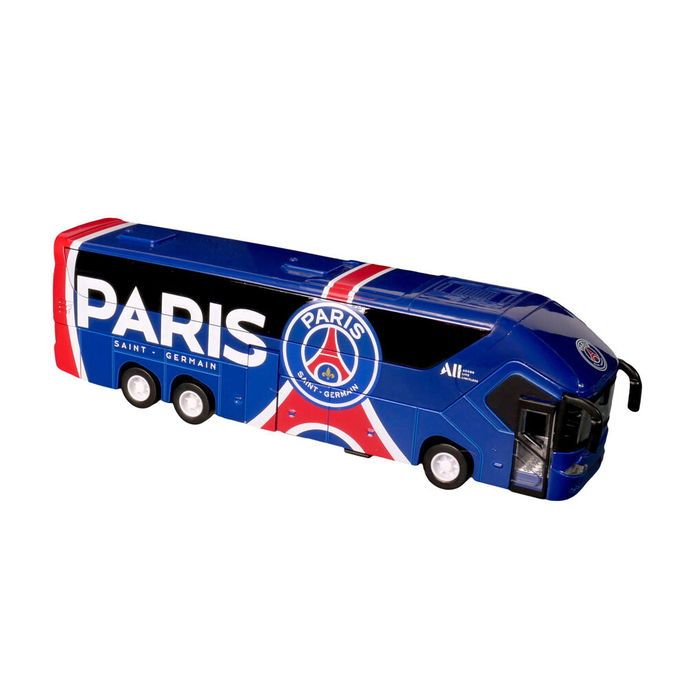 Autobús réplica del Paris Saint-Germain en azul, rojo y blanco - 5