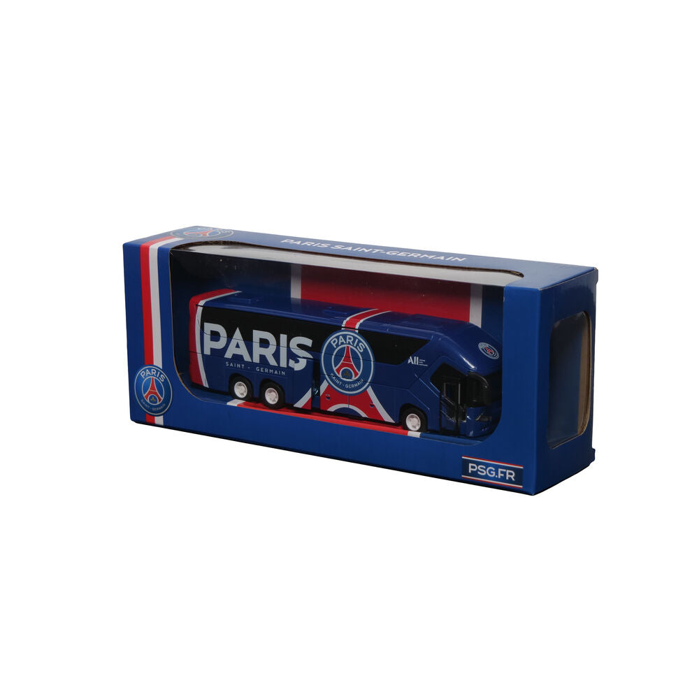 Autobús réplica del Paris Saint-Germain en azul, rojo y blanco - 6