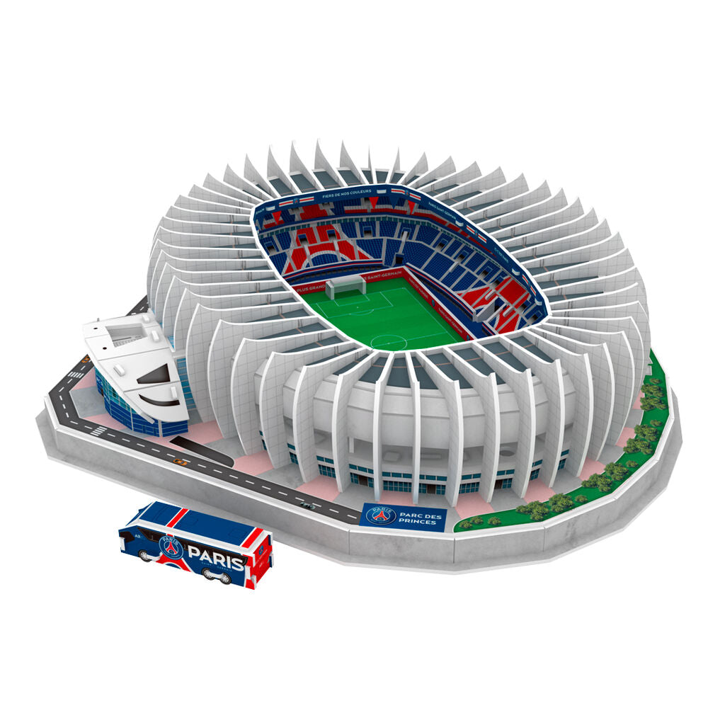 Puzzle 3D del estadio Parque de los Príncipes del Paris Saint-Germain - 3