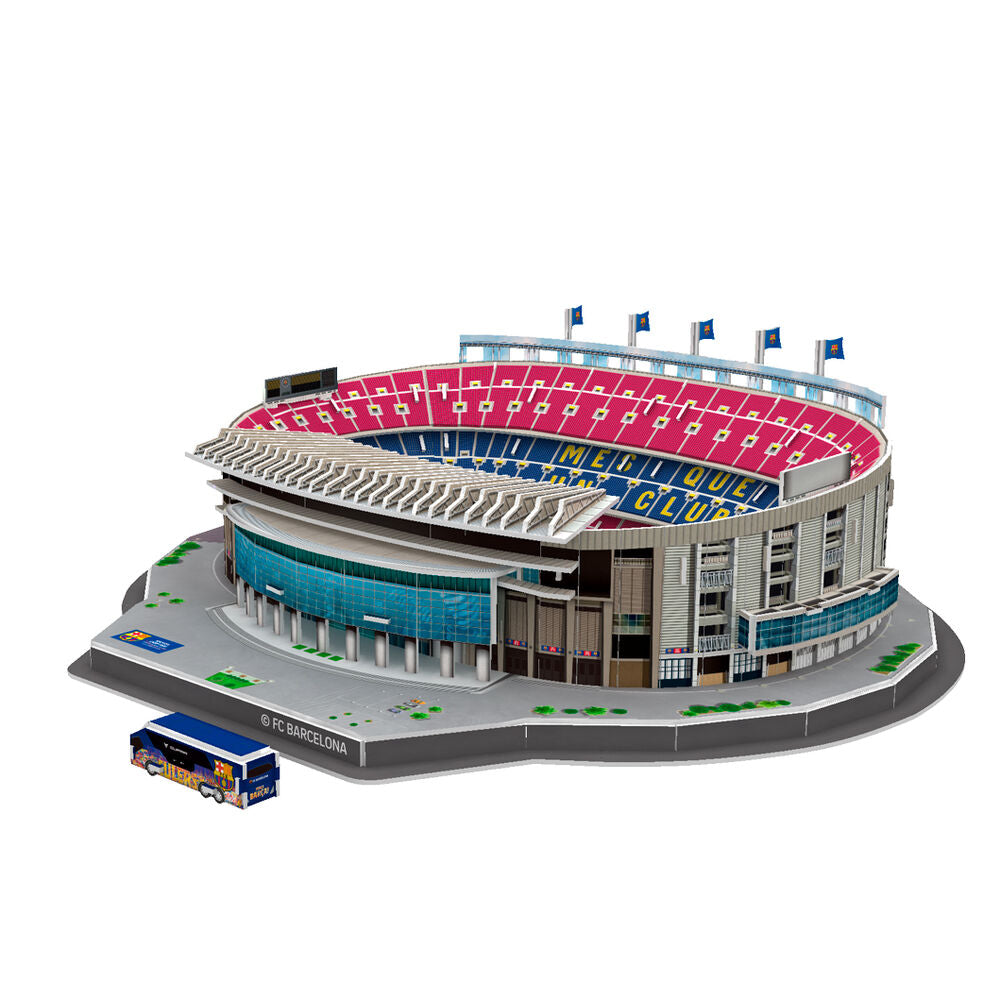 Puzzle 3D del Estadio Camp Nou del FC Barcelona - 5
