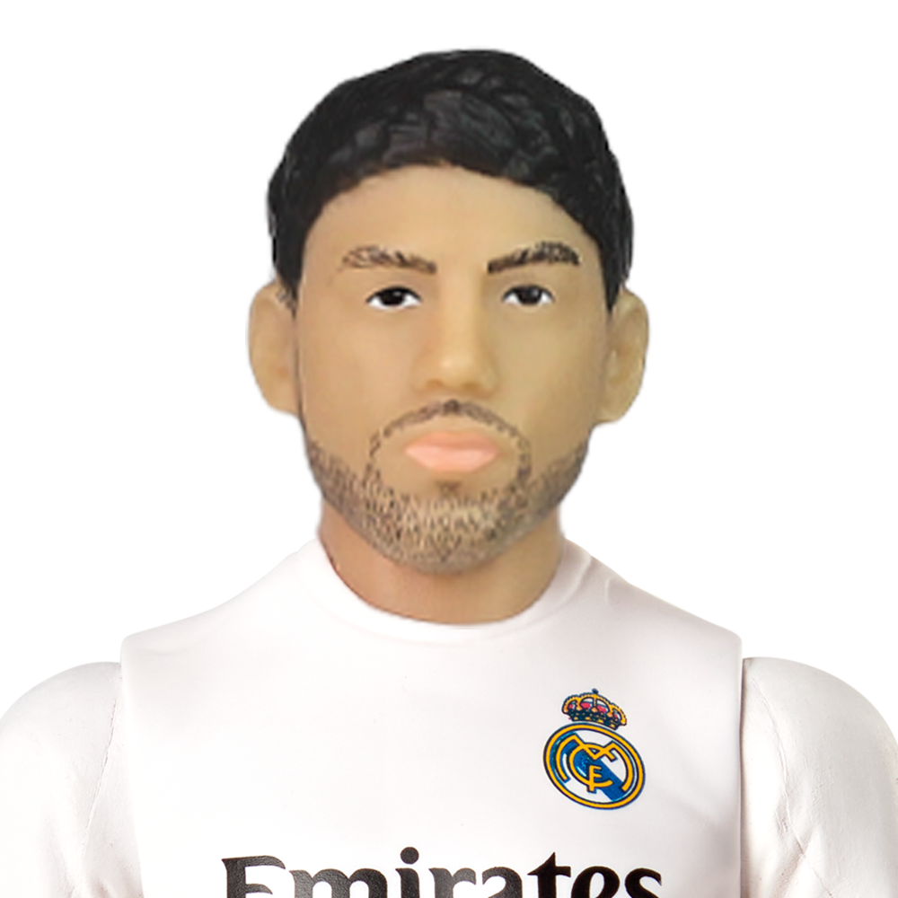 Figura de acción de Federico Valverde con equipación del Real Madrid y balón - 4