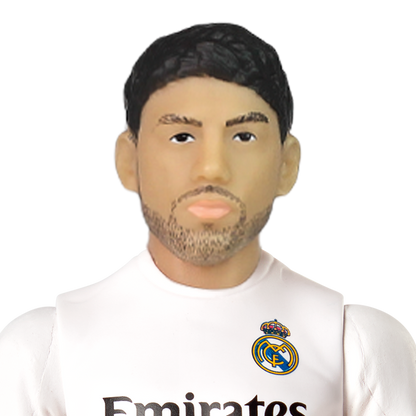 Figura de acción de Federico Valverde con equipación del Real Madrid y balón - 4