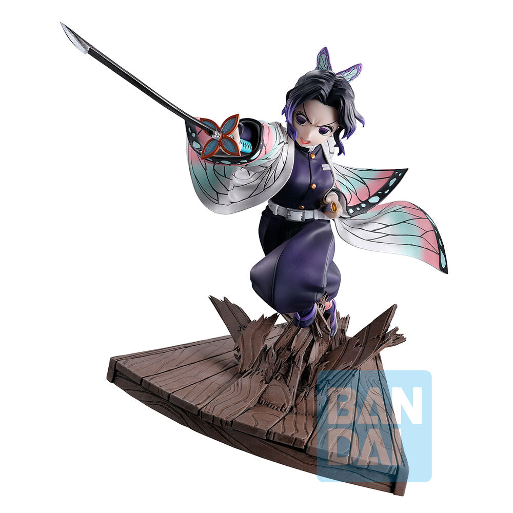 Figura Ichibansho de Shinobu Kocho con espada y haori de mariposa - 2