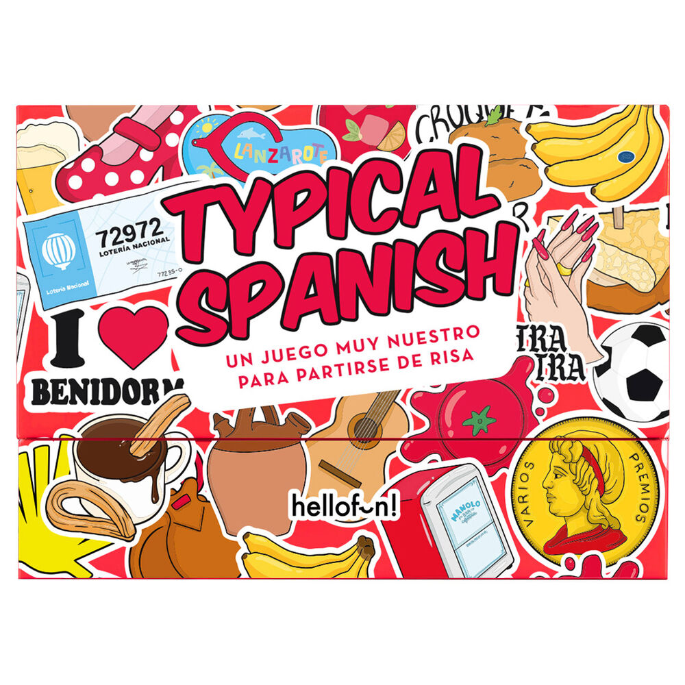 Caja del juego de cartas Typical Spanish de HELLOFUN! - 2