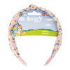 Diadema rosa de pelo con estampado de personajes de Bluey