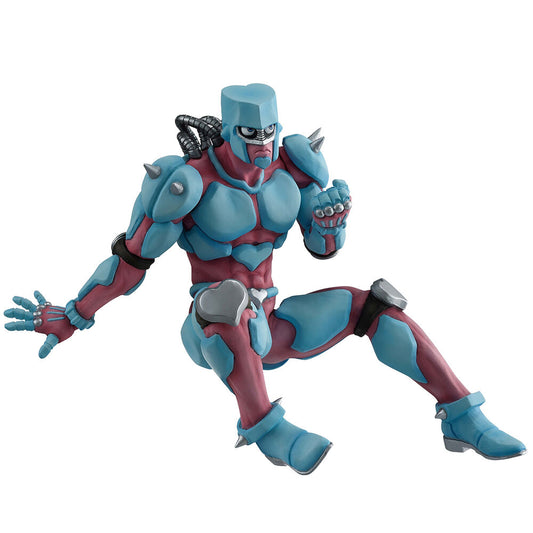 Figura Ichibansho Shining Diamond Stand Rush de JoJo's Bizarre Adventure en azul y granate
