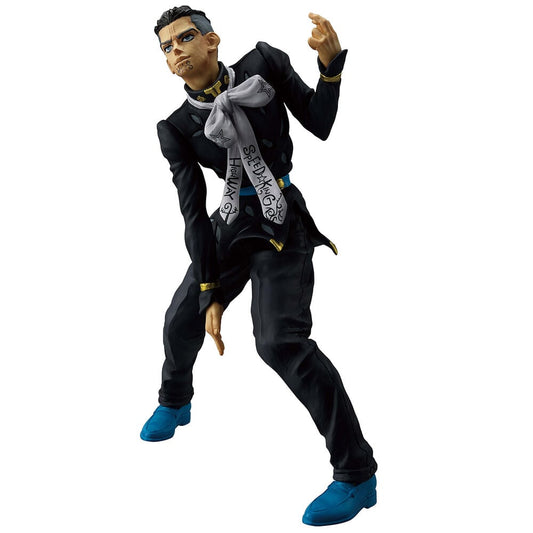 Figura Ichibansho de Yuya Fungami con atuendo negro y pañuelo blanco