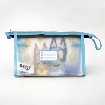 Neceser escolar azul de Bluey y Bingo con estrellas - 4