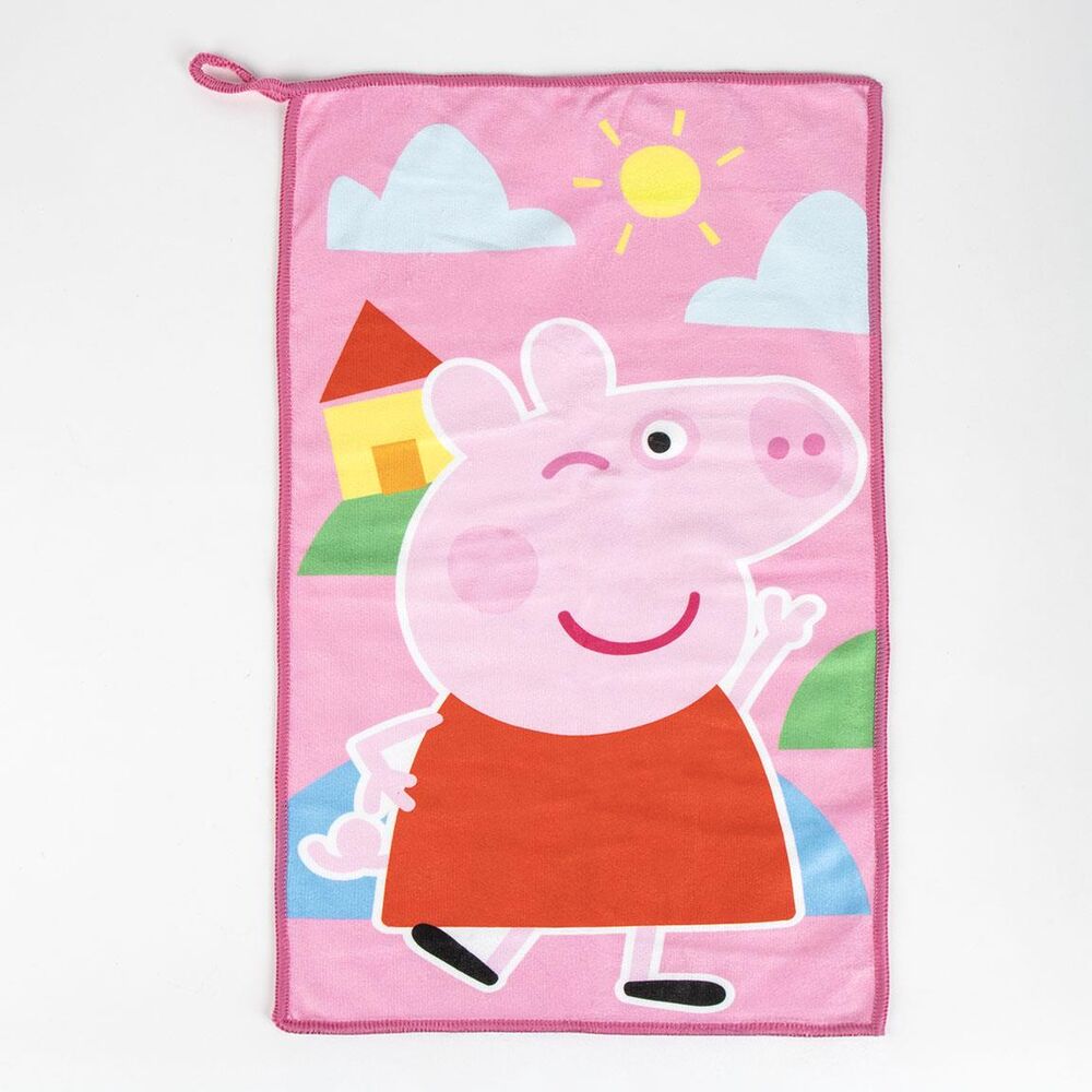 Neceser escolar rosa de Peppa Pig con frontal transparente - 4