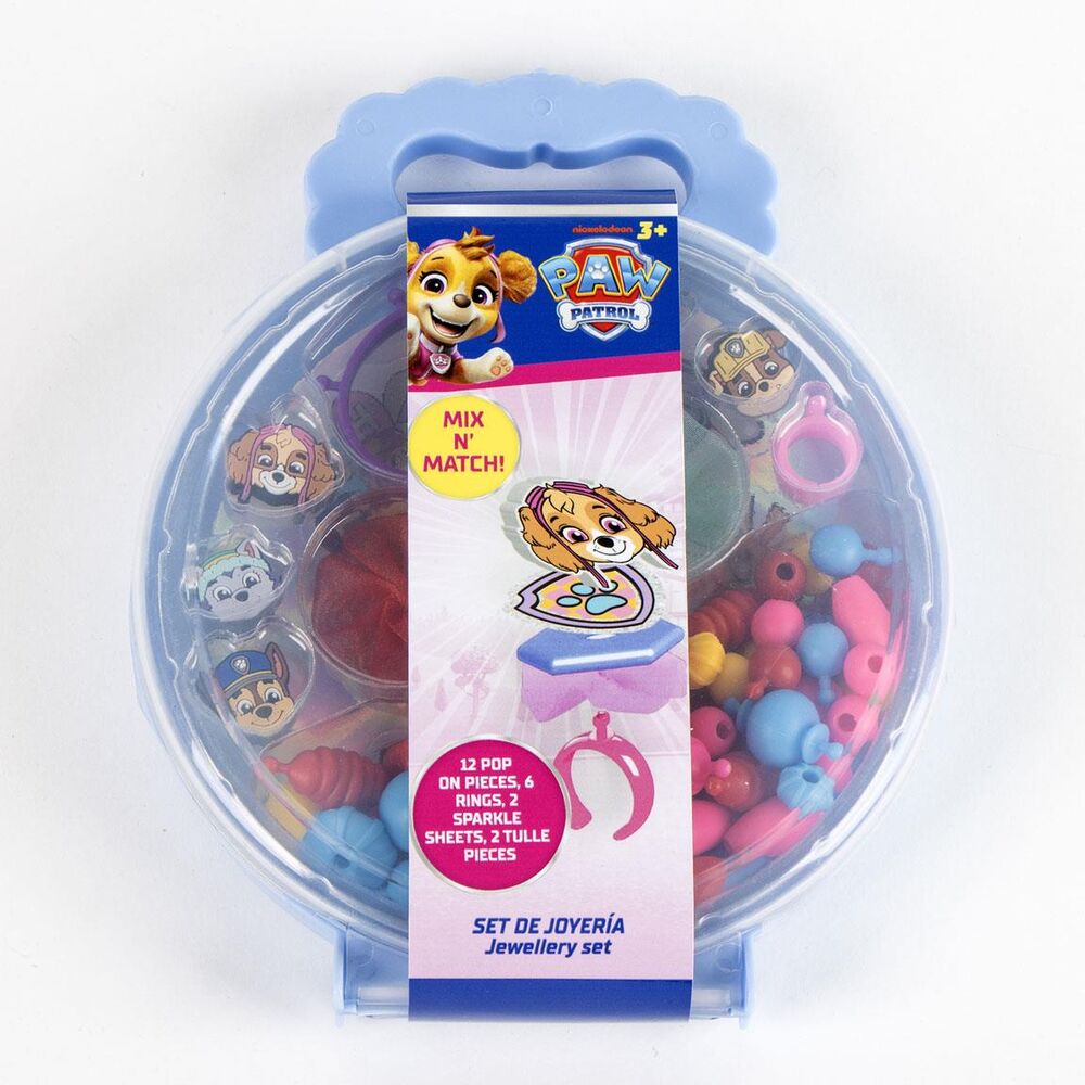 Set de bisutería Paw Patrol con cuentas y accesorios de colores - 6