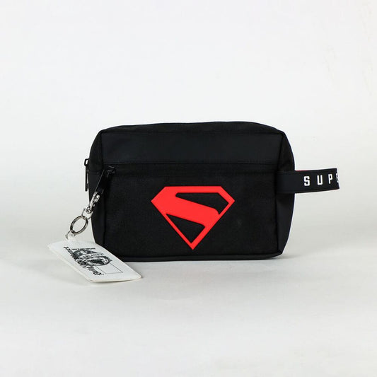 Neceser negro de Superman DC Comics con emblema rojo - 2
