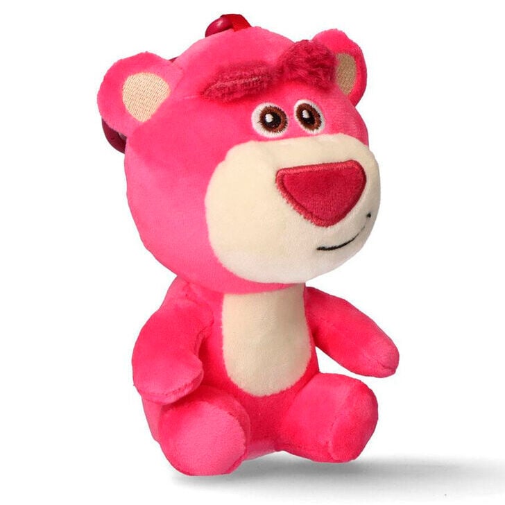 Llavero de peluche rosa de Lotso de Toy Story - 3