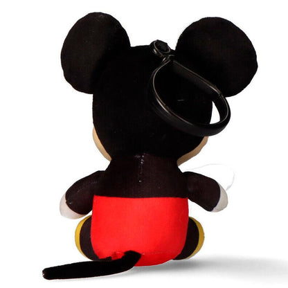 Llavero de peluche Mickey Disney con pantalón rojo - 4