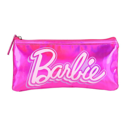 Portatodo Barbie rosa brillante con cremallera