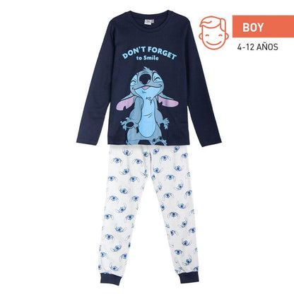 Pijama infantil Stitch Disney de manga larga
