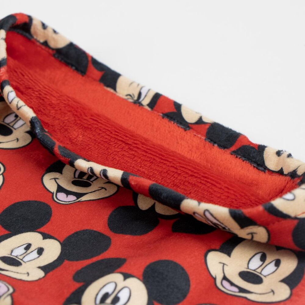 Braga de cuello roja con estampado repetido de Mickey Disney - 2
