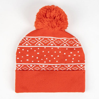 Gorro rojo de El Grinch CERDÁ con pompón y motivos navideños - 3