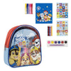 Set de papelería Paw Patrol con mochila y material para colorear