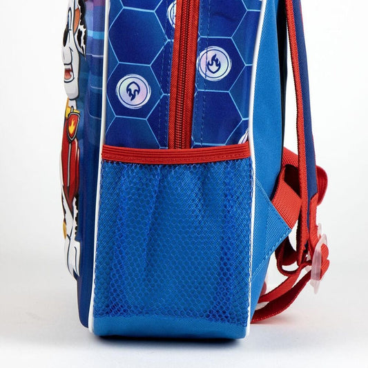 Mochila 3D azul de Paw Patrol con Chase y Marshall - 4