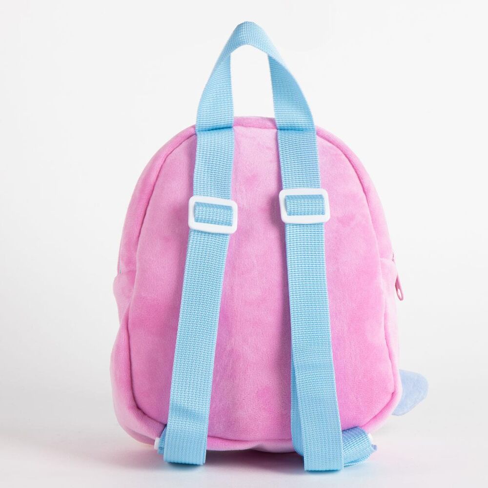 Mochila de peluche rosa y azul con Stitch Disney - 2