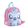 Mochila de peluche rosa y azul con Stitch Disney